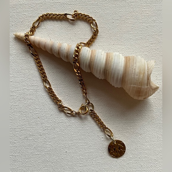 SALE 🎉 Classic Figaro Chain Anklet. One of a Kind. Extender, Bundle & Save.Gift - Picture 2 of 4